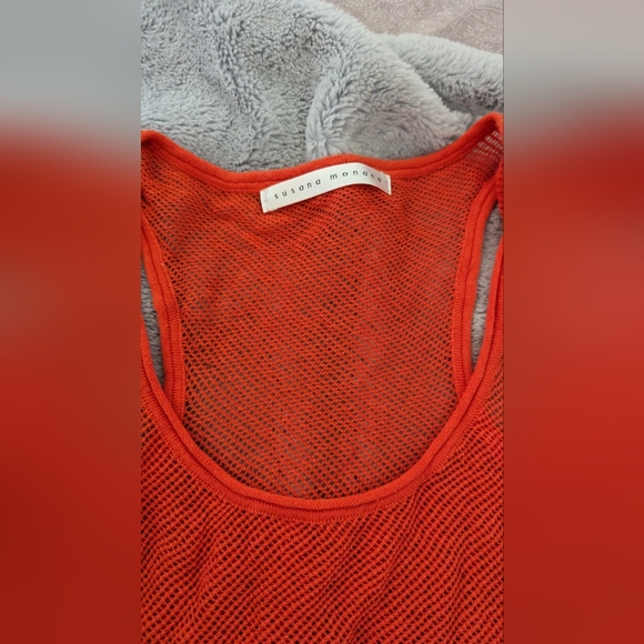 NWOT Susana Monaco Small Tank Top Cover up - Picture 3 of 3